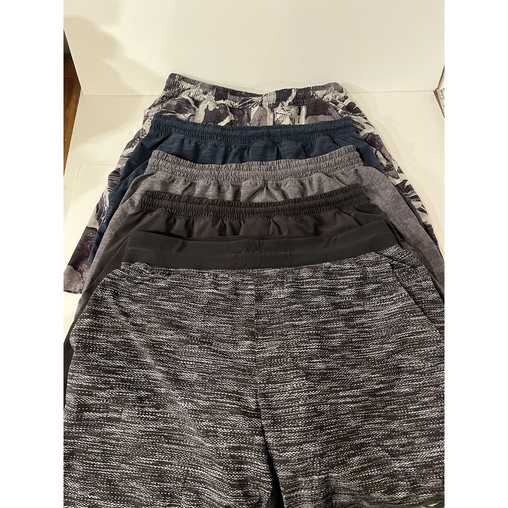 Lululemon Mens Shorts & Joggers Lot 7 Piece DAMAGED Crotch Area Repair All Large